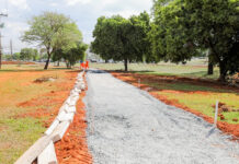 Ciclovia entra na fase de pavimentação e acrescenta 2,1 km à malha de Ceilândia
