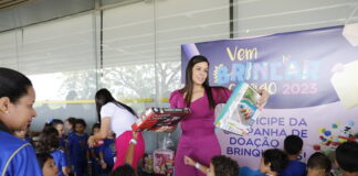 Campanha Vem Brincar Comigo leva alunos de creche pública ao Sesi Lab