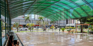 Águas Claras recebe reformas em três praças esportivas