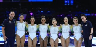Ginástica artística feminina do Brasil garante vaga nas Olimpíadas de Paris 2024