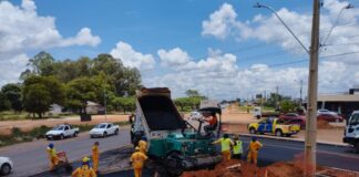 Vias da Ponte Alta Norte do Gama recebem pavimentação