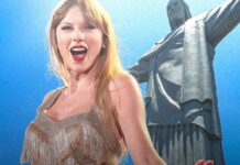 Taylor Swift presenteia funcionária com US$ 600 no Natal em estádio nos EUA