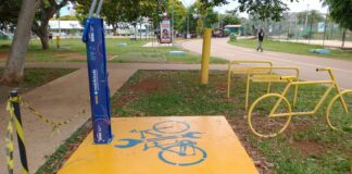 Parque da Cidade ganha equipamento para manutenção de bicicletas