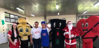 Detran-DF celebra espírito natalino no Sol Nascente