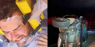 Cantor Zé Neto, da dupla com Cristiano, sofre acidente de carro em estado grave