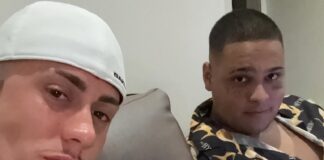 MC Daniel diverte-se na piscina com MC Ryan e celebra afilhamento de Zoe