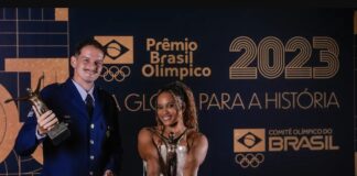 Prêmio Brasil Olímpico 2023 destaca Rebeca Andrade como uma das melhores atletas