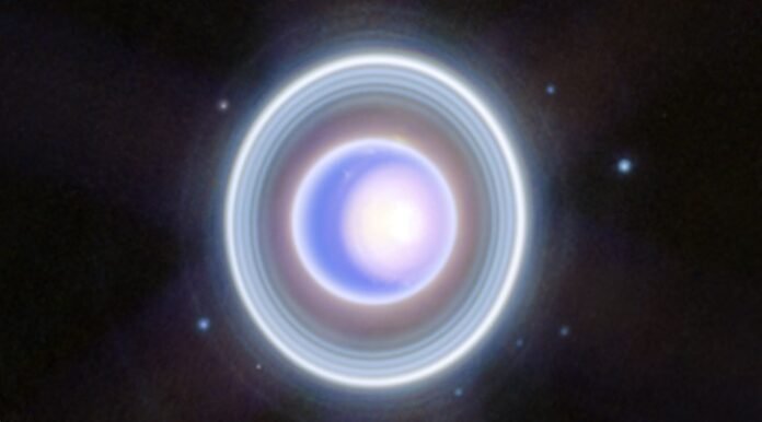tecnologiaNasa Revela Novas Imagens de Urano Capturadas pelo Telescópio James Webb