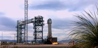 Blue Origin lança com sucesso foguete New Shepard em missão científica