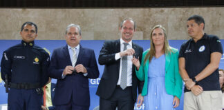 Forças policiais do DF recebem viaturas e armamentos do governo federal