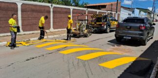 Quebra-molas são instalados em trechos de Sobradinho II