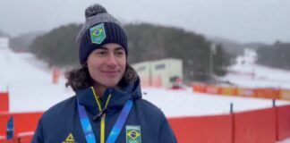 Brasileiro Zion Bethonico conquista medalha nos Jogos Olímpicos de Inverno