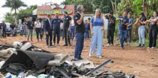 Força-tarefa retira carcaças e entulhos em Taguatinga