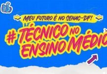 Senac-DF abre mais de 3 mil vagas para cursos técnicos integrados ao Ensino Médio em 2026