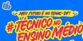Senac-DF abre mais de 3 mil vagas para cursos técnicos integrados ao Ensino Médio em 2026