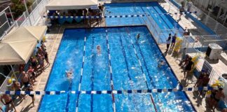 Sesc da 913 Sul recebe primeira etapa do revezamento 50 horas nadando