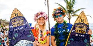 Austrália brilha na segunda etapa do Circuito Mundial de Surfe em Sunset Beach