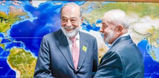 Carlos Slim defende revisão da neutralidade de rede em encontro com presidente Lula
