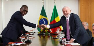 Lula recebe presidente do Benim e firma acordos de cooperação em áreas estratégicas