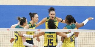 Seleção Brasileira de Vôlei fecha primeira semana da Liga das Nações com 100% de aproveitamento