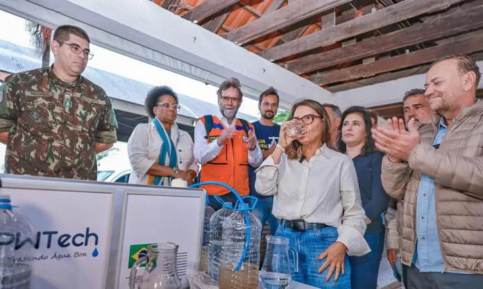 Governo Federal Distribui Purificadores de Água em Meio à Crise Hídrica no Rio Grande do Sul politica