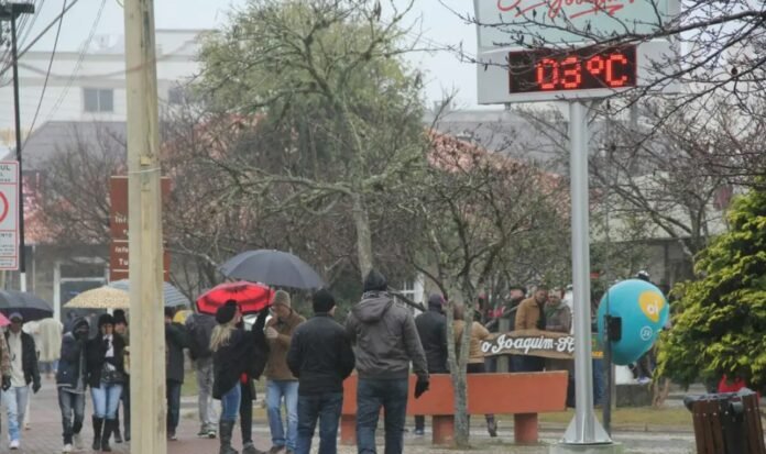 Inmet emite alertas de frio intenso e ventos fortes para Rio Grande do Sul e Santa Catarina mundo