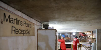 Obras de restauro do Teatro Nacional já dão nova cara à Sala Martins Pena