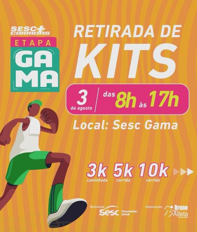 Sesc-DF| Preparativos Finais para a Próxima Etapa da Corrida!brasilia
