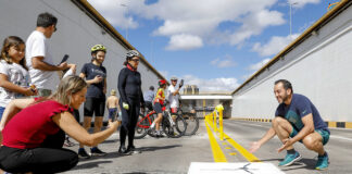 Marco Zero: População aproveita novo ponto ‘instagramável’ durante o Eixão do Lazer