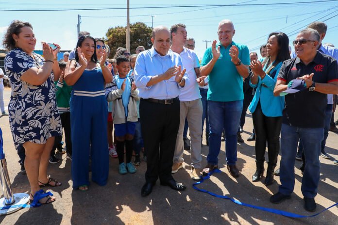 GDF inaugura ponte do Córrego do Pulador e pavimentação na Chapadinha, em Brazlândia brasilia