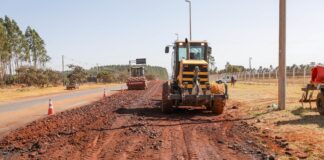 Recuperação da DF-180 entra em fase final de pavimentação