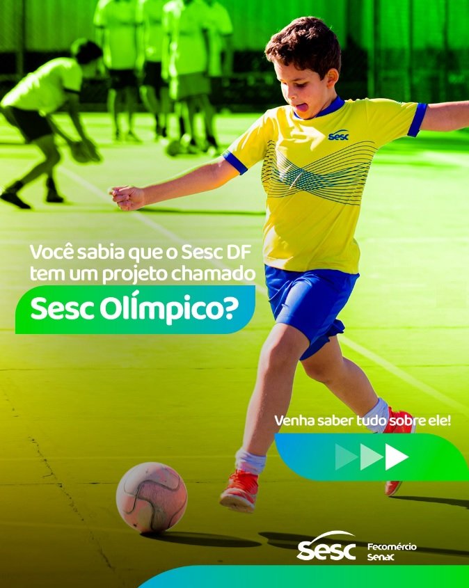 Projeto Sesc Olímpico oferece oportunidade para jovens talentos no esporte brasilia