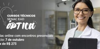 Senac oferece curso Técnico em Óptica