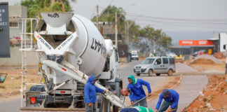 Cerca de R$ 2,6 milhões investidos em pavimentação e novas calçadas no Setor Placa da Mercedes