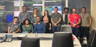 Estudantes da Faculdade Senac visitam o data center de grandes bancos brasileiros