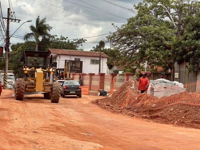 Avenida da Misericórdia, em Vicente Pires, tem obra de drenagem concluída brasilia