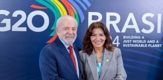 Lula se reúne com prefeita de Paris no Rio para discutir parcerias e agenda climática