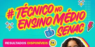 Senac-DF divulga resultados da 4ª chamada para o Programa Técnico no Ensino Médio