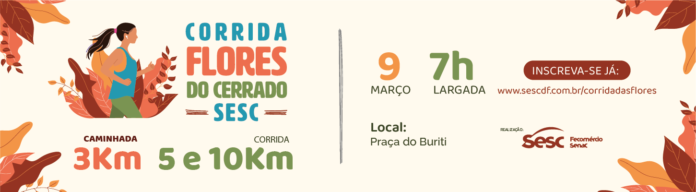Inscrições Abertas para a Corrida das Flores 2025 brasilia