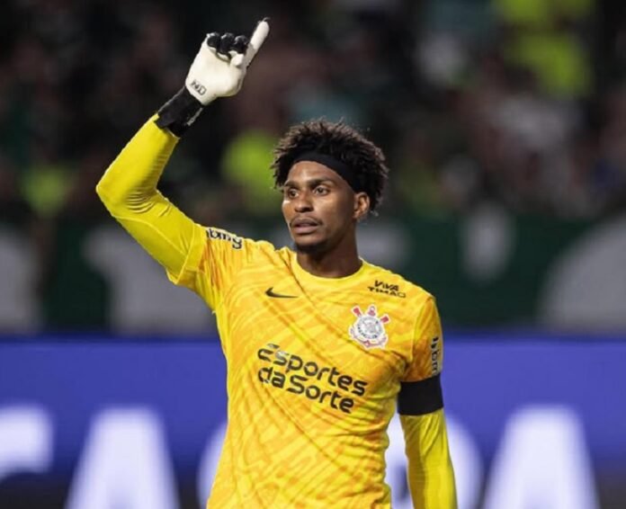 Hugo Souza brilha, e Corinthians segura empate com o Palmeiras esporte