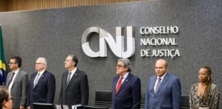 Ibaneis Prestigia Posse de Rodrigo Badaró no CNJ