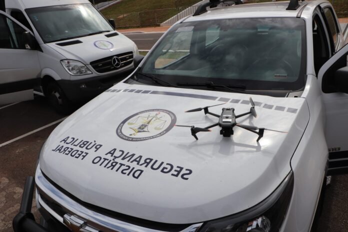 Monitoramento com drones reforça a segurança do Carnaval no DF brasilia