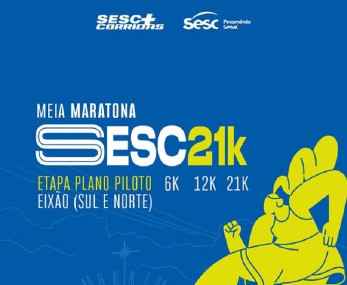 Sesc+Corrida – Etapa Plano Piloto: Venha correr no coração de Brasília brasilia
