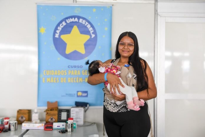 Curso Nasce uma Estrela atende a mil gestantes e mães de recém-nascidos no DF brasilia