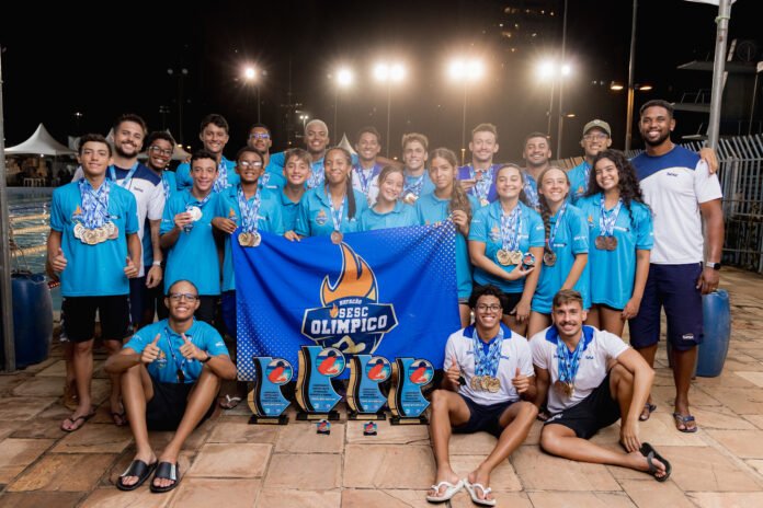 Sesc-DF conquista 75 medalhas no Centro-Oeste de Natação em Cuiabá brasilia