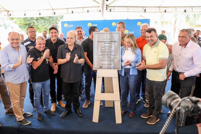 Com investimento de R$ 22 milhões, GDF inaugura duplicação da DF-140 brasilia