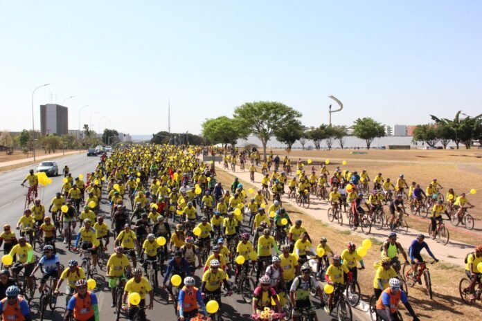 Maio Amarelo: Park Way recebe passeio ciclístico gratuito no dia 25 brasilia
