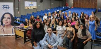 Workshop de maquiagem da marca Bruna Tavares movimenta Senac-DF