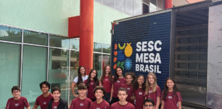 Sesc Mesa Brasil recebe doação de 22 toneladas de alimentos do Colégio Olimpo