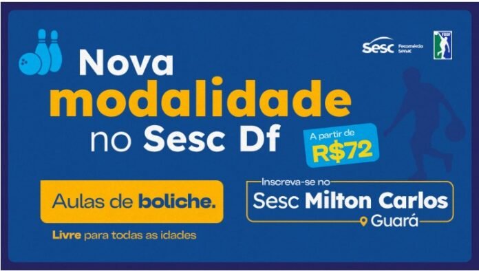 Sesc-DF lança aulas de boliche como nova modalidade esportiva